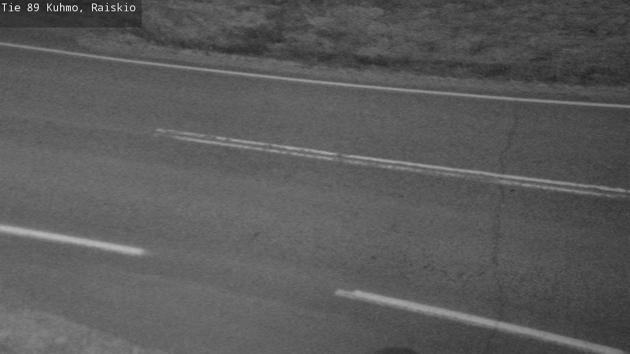 Weather Camera Image Väg 89 Kuhmo, Raiskio, Kuhmo, Kainuu