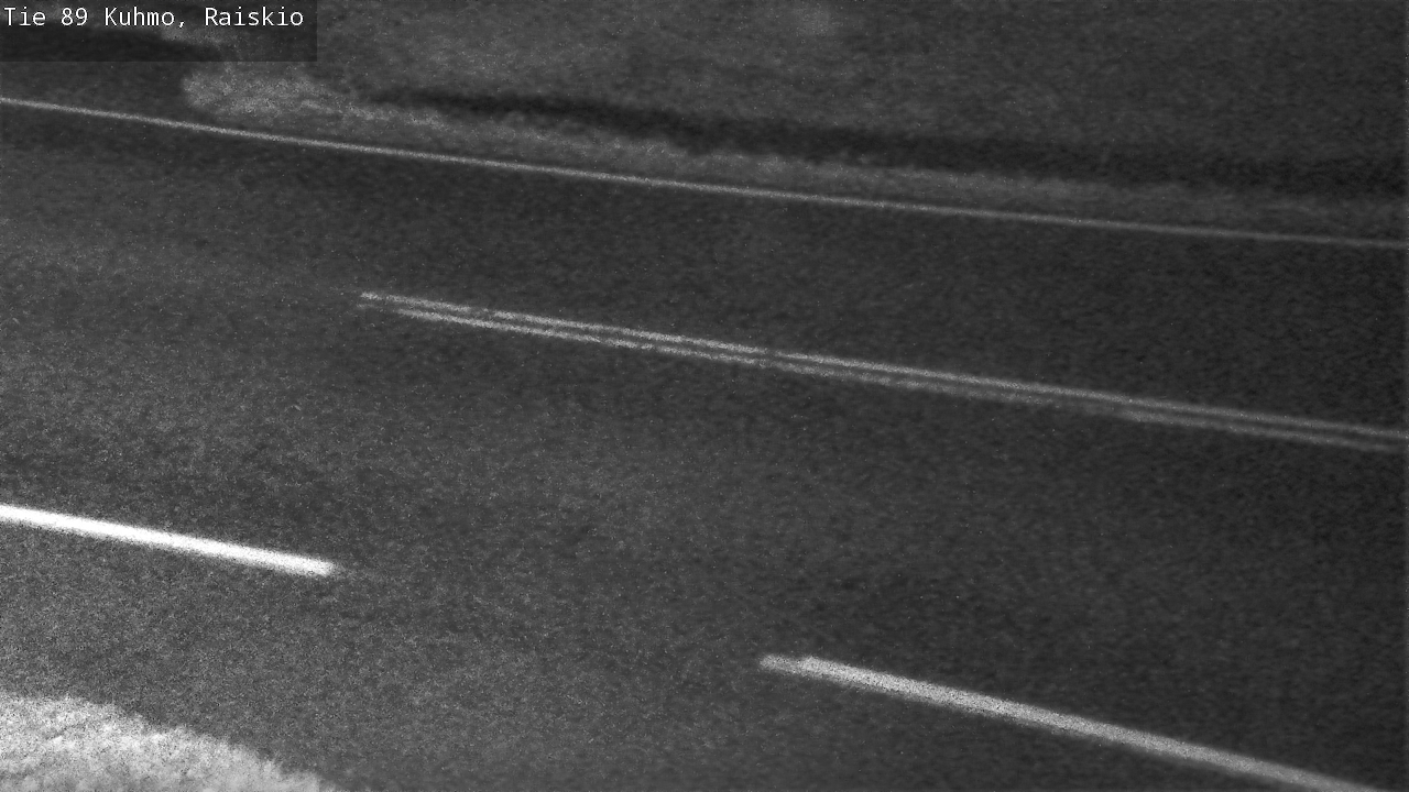 Weather Camera Image Väg 89 Kuhmo, Raiskio, Kuhmo, Kainuu