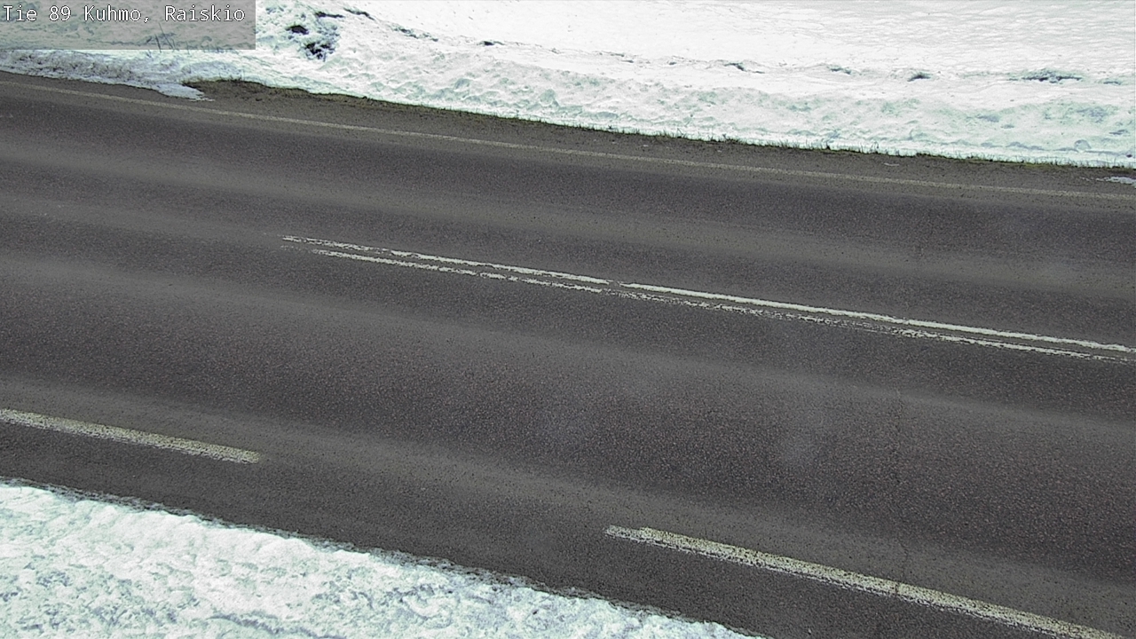 Weather Camera Image Road 89 Kuhmo, Raiskio, Kuhmo, Kainuu