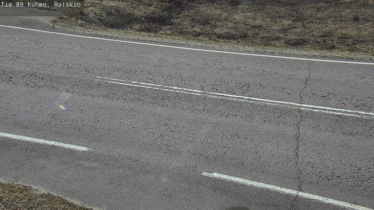 Weather Camera Image Väg 89 Kuhmo, Raiskio, Kuhmo, Kainuu