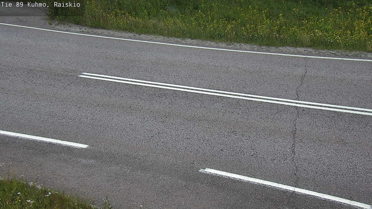 Weather Camera Image Road 89 Kuhmo, Raiskio, Kuhmo, Kainuu