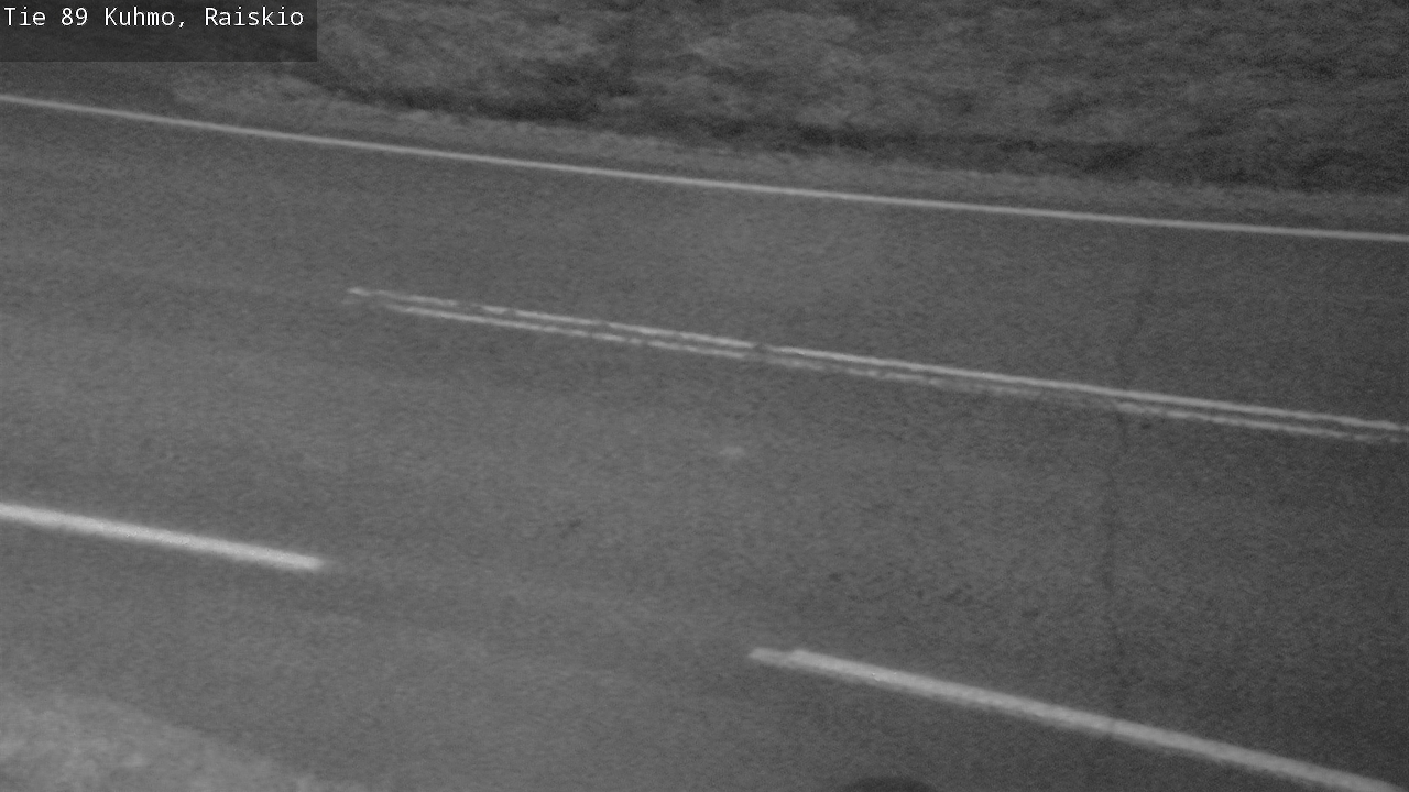 Weather Camera Image Väg 89 Kuhmo, Raiskio, Kuhmo, Kainuu