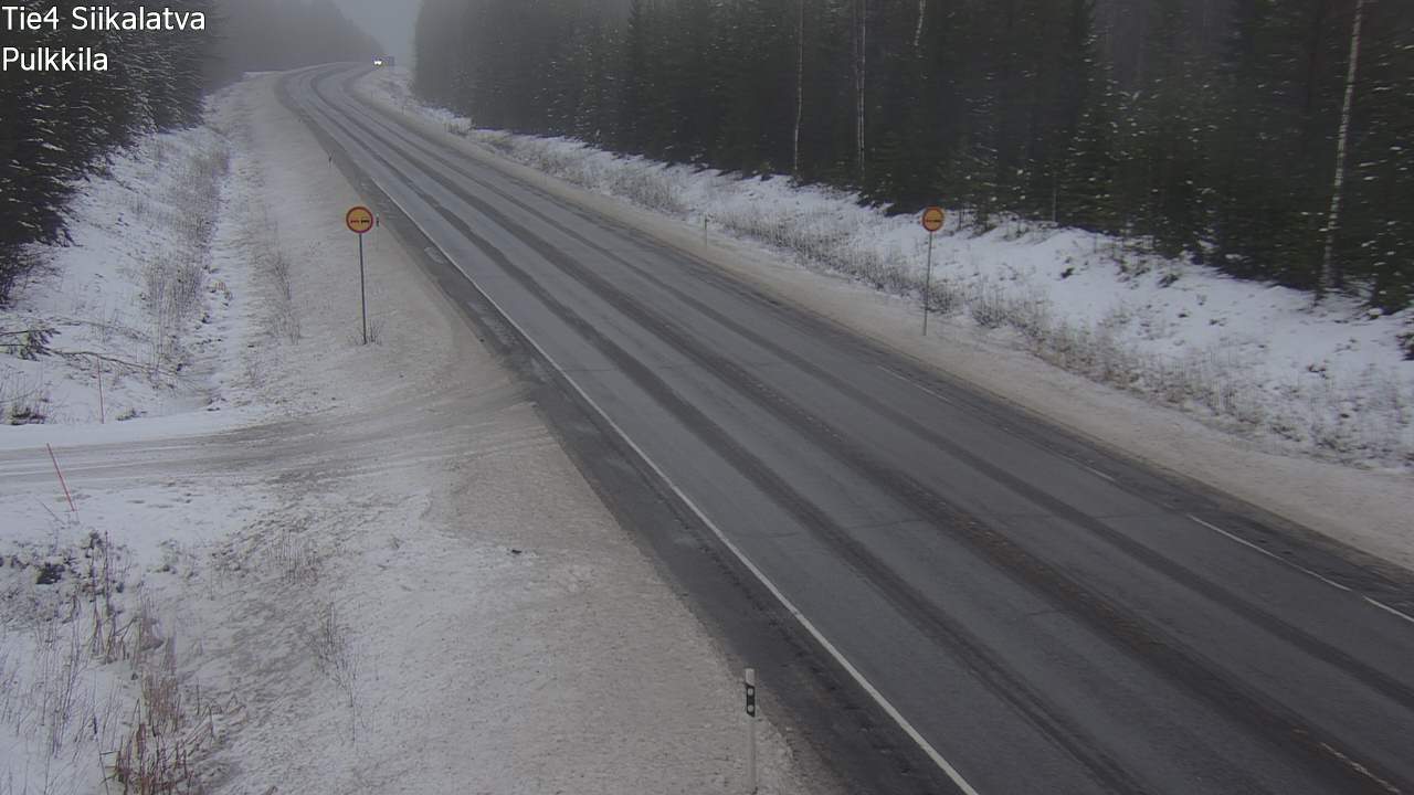 Weather Camera Image Road 4 Siikalatva, Pulkkila, Siikalatva, Pohjois-Pohjanmaa