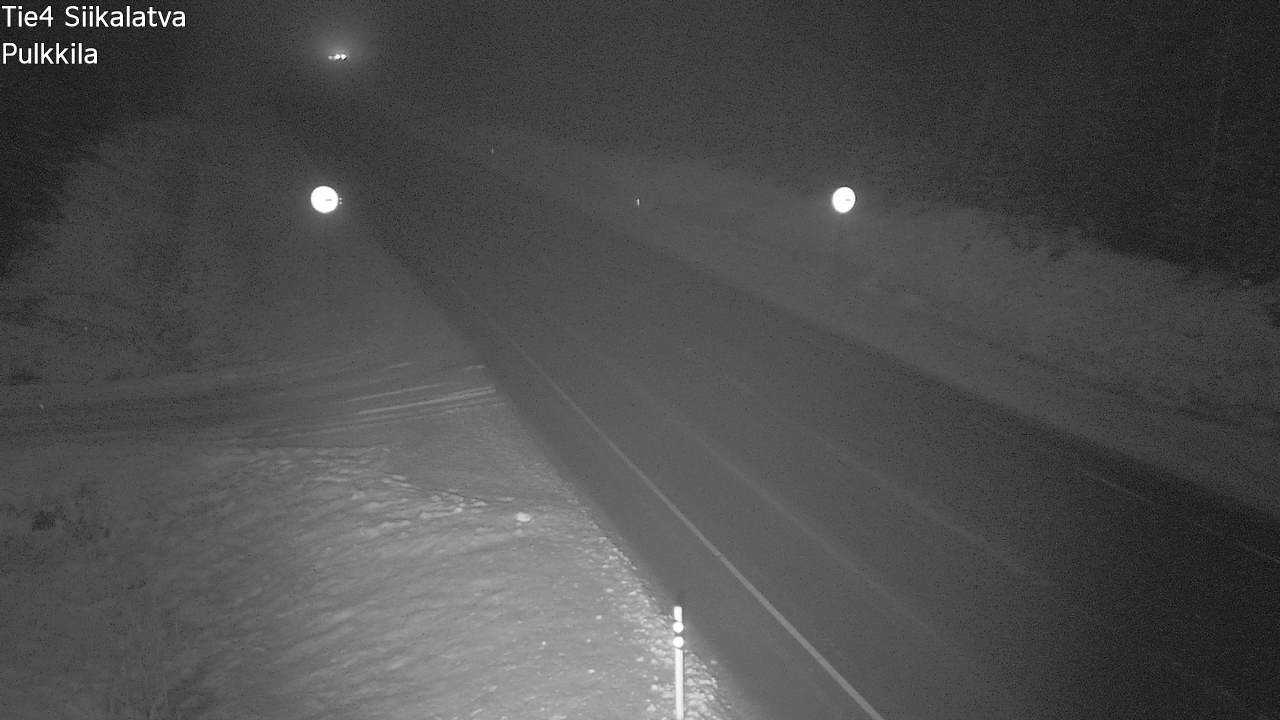 Weather Camera Image Road 4 Siikalatva, Pulkkila, Siikalatva, Pohjois-Pohjanmaa