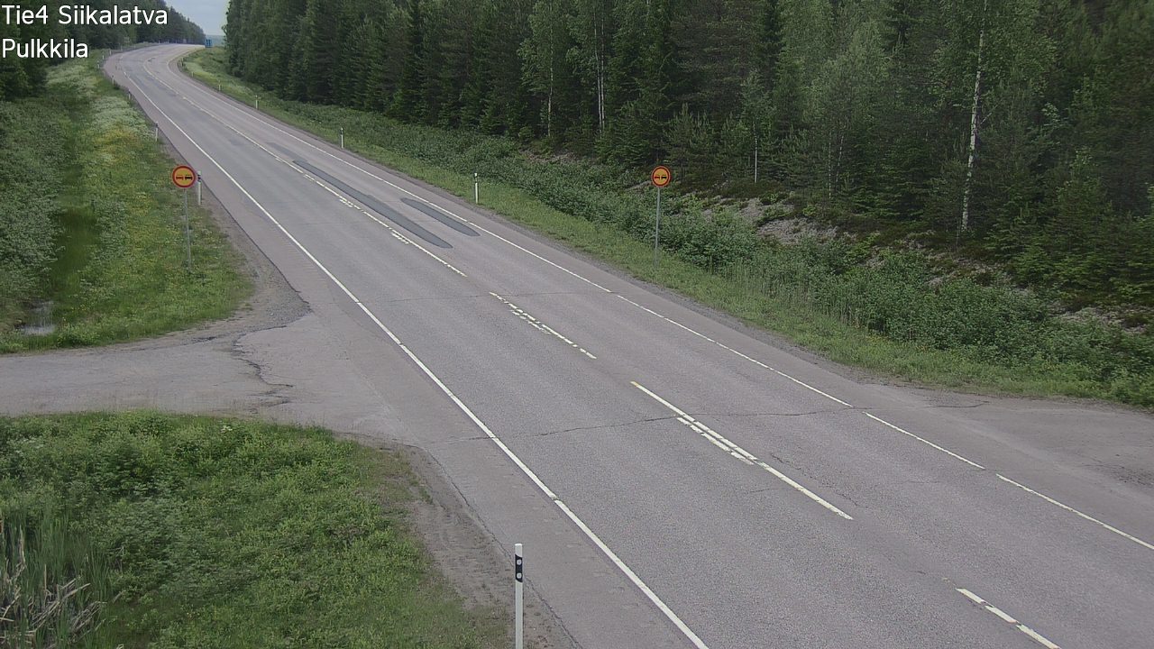 Kelikamerat Kuva Tie 4 Siikalatva, Pulkkila, Siikalatva, Pohjois-Pohjanmaa