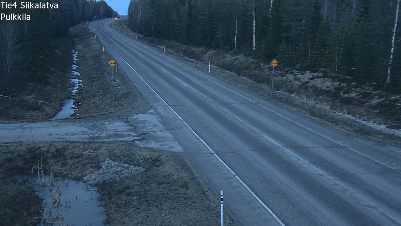 Kelikamerat Kuva Tie 4 Siikalatva, Pulkkila, Siikalatva, Pohjois-Pohjanmaa