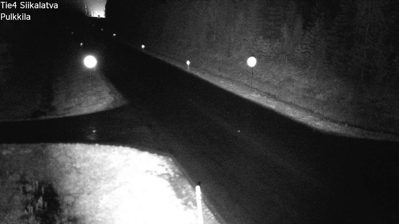 Weather Camera Image Road 4 Siikalatva, Pulkkila, Siikalatva, Pohjois-Pohjanmaa