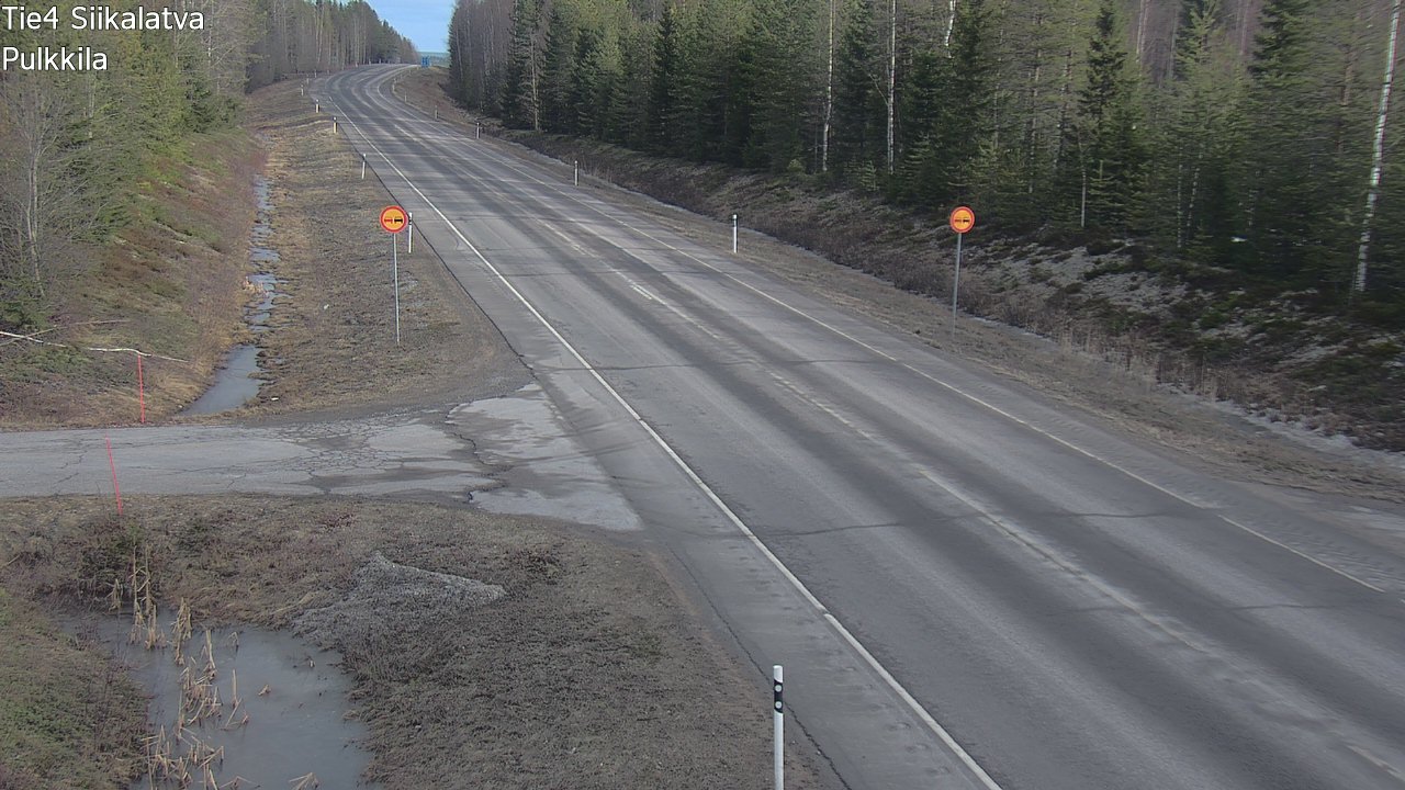 Kelikamerat Kuva Tie 4 Siikalatva, Pulkkila, Siikalatva, Pohjois-Pohjanmaa