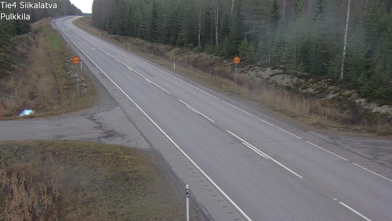 Kelikamerat Kuva Tie 4 Siikalatva, Pulkkila, Siikalatva, Pohjois-Pohjanmaa