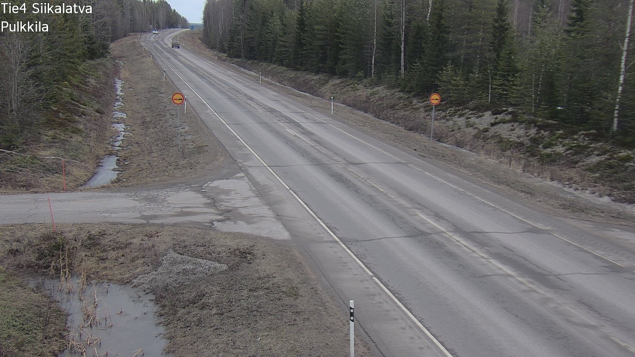 Kelikamerat Kuva Tie 4 Siikalatva, Pulkkila, Siikalatva, Pohjois-Pohjanmaa