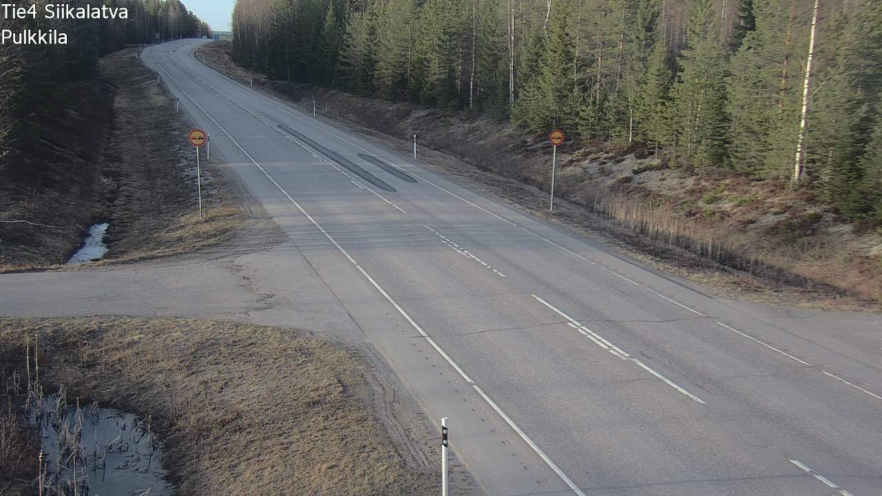 Kelikamerat Kuva Tie 4 Siikalatva, Pulkkila, Siikalatva, Pohjois-Pohjanmaa