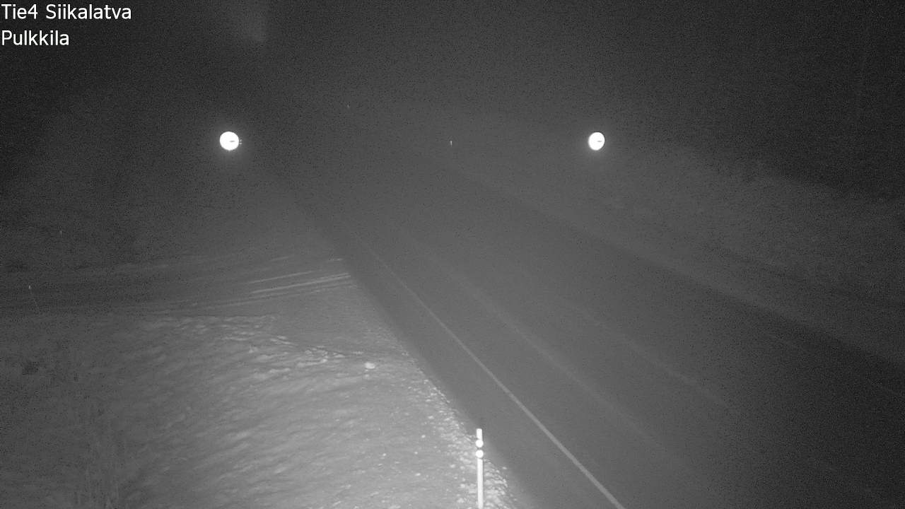 Weather Camera Image Road 4 Siikalatva, Pulkkila, Siikalatva, Pohjois-Pohjanmaa