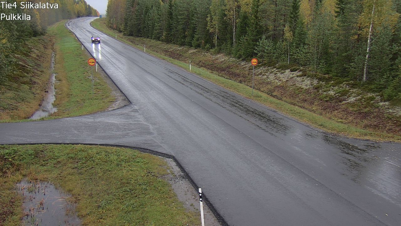 Weather Camera Image Road 4 Siikalatva, Pulkkila, Siikalatva, Pohjois-Pohjanmaa