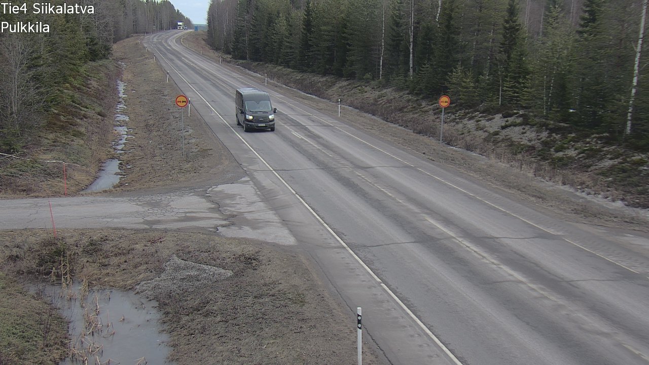 Kelikamerat Kuva Tie 4 Siikalatva, Pulkkila, Siikalatva, Pohjois-Pohjanmaa
