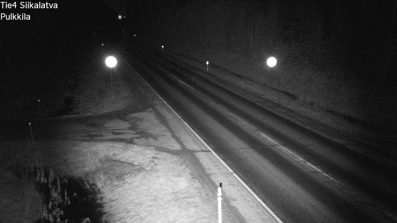 Weather Camera Image Road 4 Siikalatva, Pulkkila, Siikalatva, Pohjois-Pohjanmaa