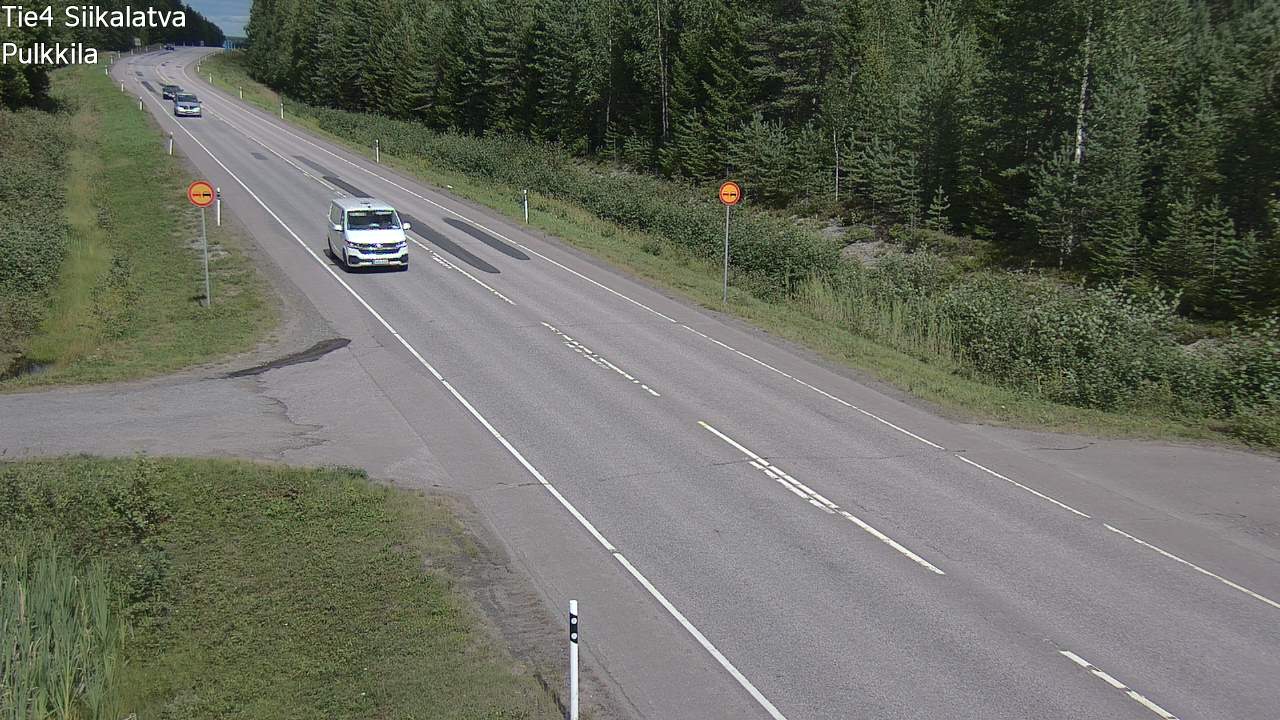 Kelikamerat Kuva Tie 4 Siikalatva, Pulkkila, Siikalatva, Pohjois-Pohjanmaa