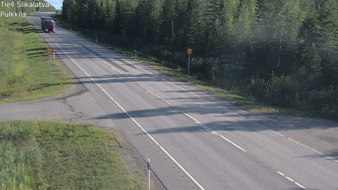 Kelikamerat Kuva Tie 4 Siikalatva, Pulkkila, Siikalatva, Pohjois-Pohjanmaa