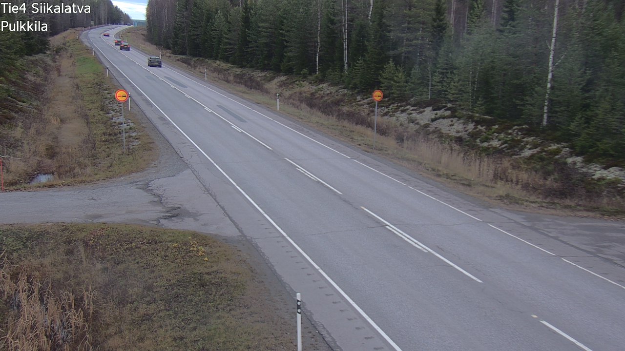 Kelikamerat Kuva Tie 4 Siikalatva, Pulkkila, Siikalatva, Pohjois-Pohjanmaa