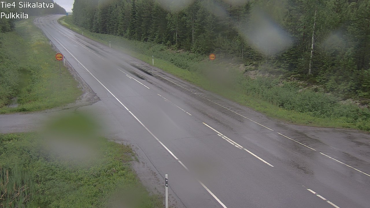 Weather Camera Image Väg 4 Siikalatva, Pulkkila, Siikalatva, Pohjois-Pohjanmaa