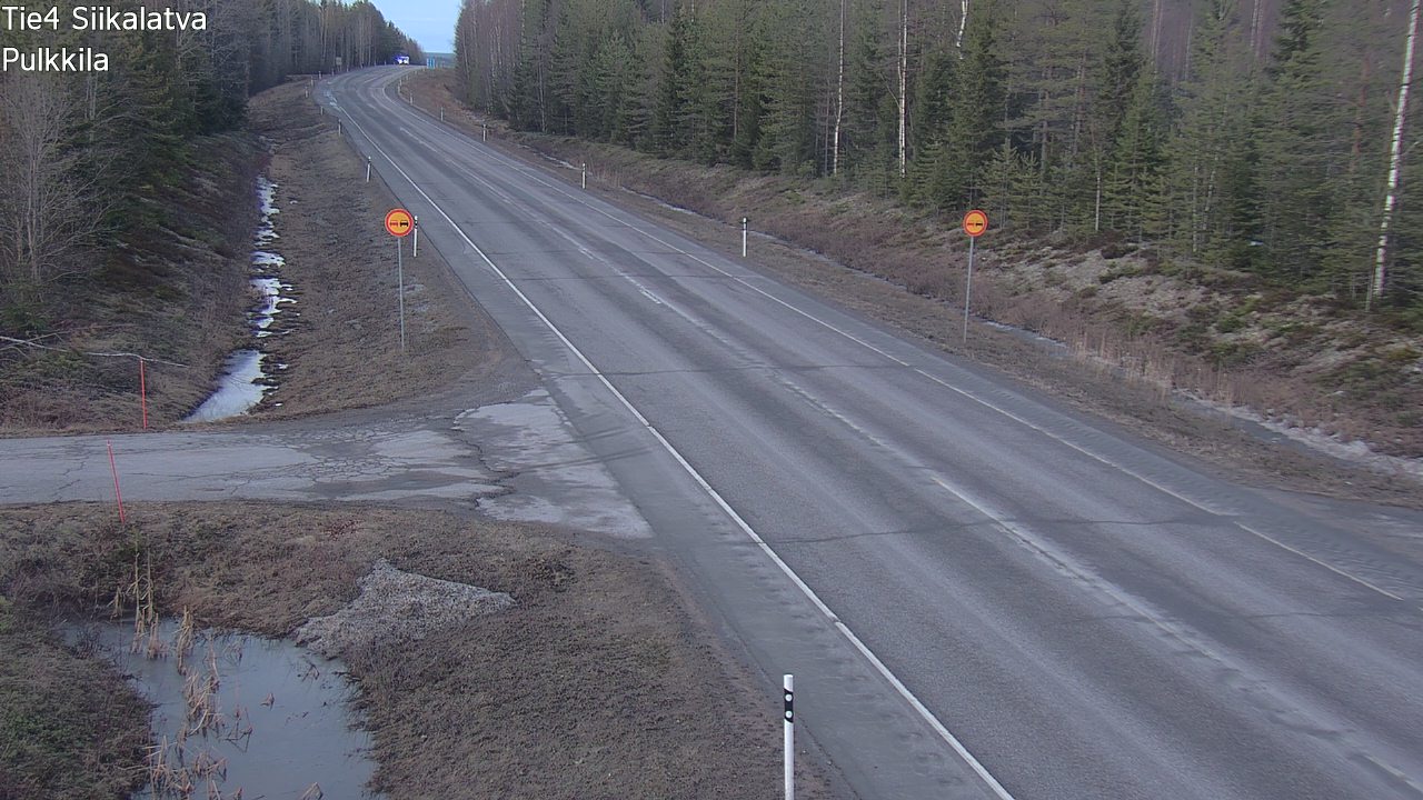 Kelikamerat Kuva Tie 4 Siikalatva, Pulkkila, Siikalatva, Pohjois-Pohjanmaa