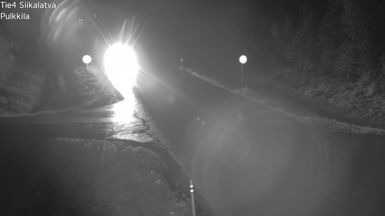 Weather Camera Image Road 4 Siikalatva, Pulkkila, Siikalatva, Pohjois-Pohjanmaa