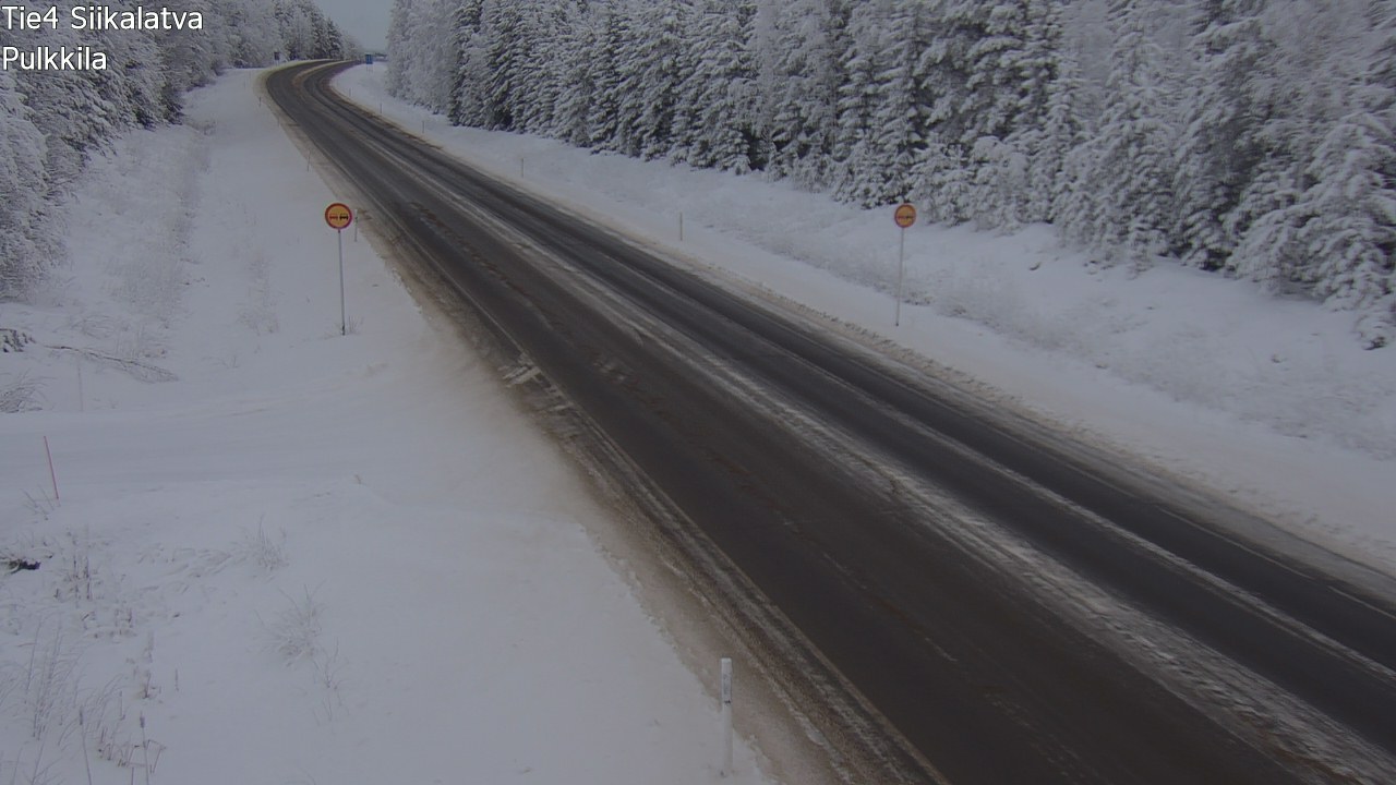Kelikamerat Kuva Tie 4 Siikalatva, Pulkkila, Siikalatva, Pohjois-Pohjanmaa