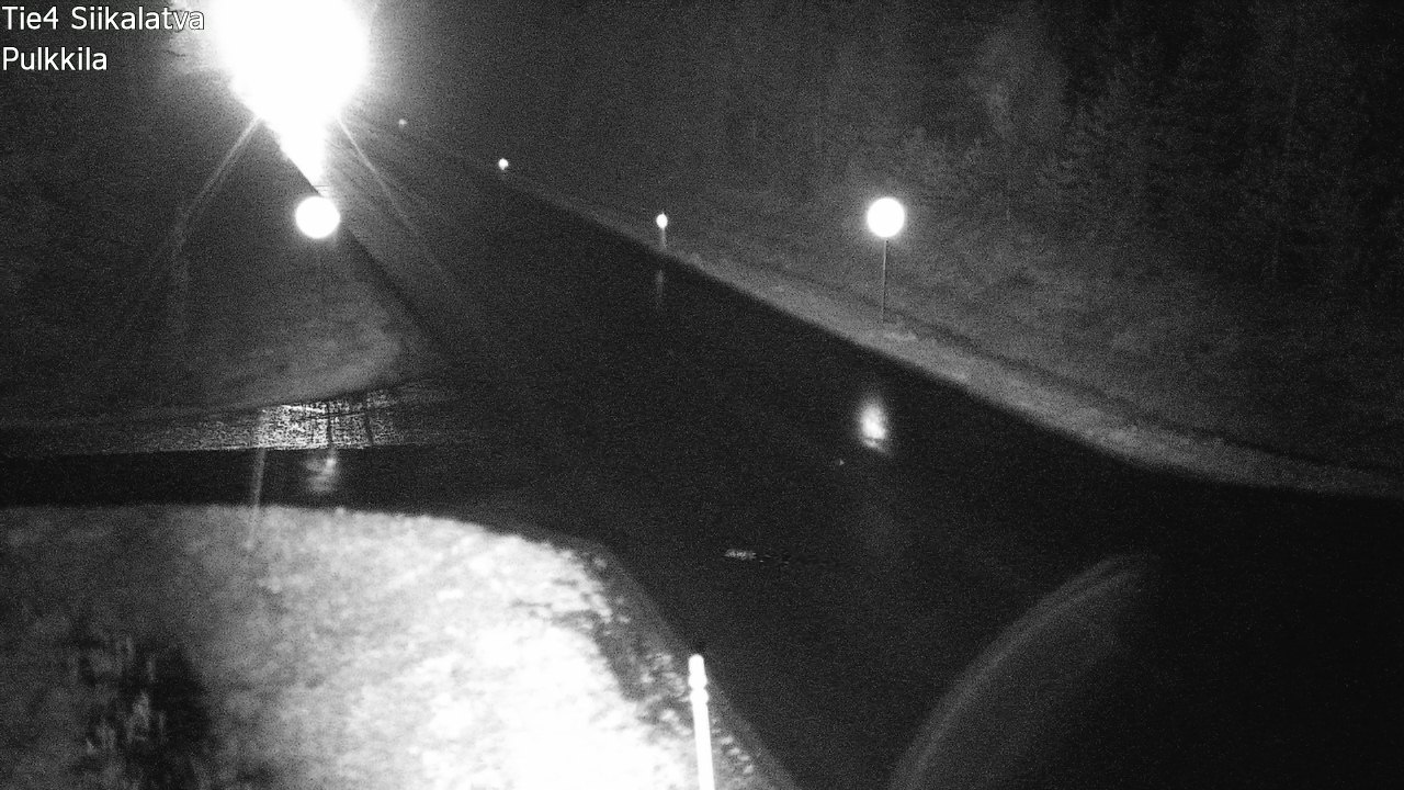 Weather Camera Image Road 4 Siikalatva, Pulkkila, Siikalatva, Pohjois-Pohjanmaa