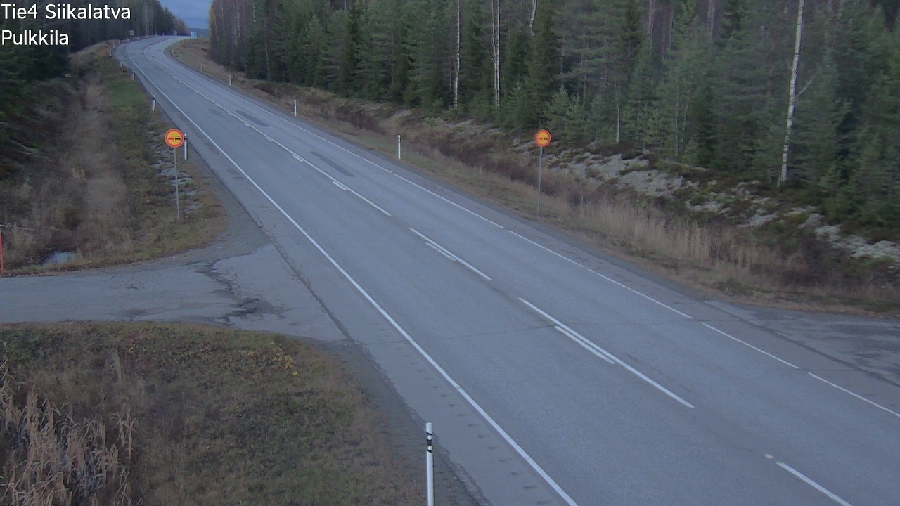 Kelikamerat Kuva Tie 4 Siikalatva, Pulkkila, Siikalatva, Pohjois-Pohjanmaa