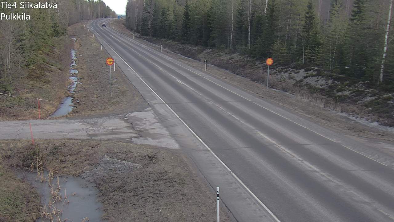 Kelikamerat Kuva Tie 4 Siikalatva, Pulkkila, Siikalatva, Pohjois-Pohjanmaa