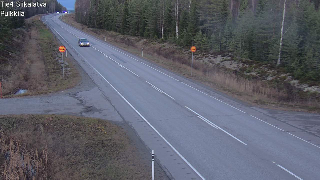 Kelikamerat Kuva Tie 4 Siikalatva, Pulkkila, Siikalatva, Pohjois-Pohjanmaa