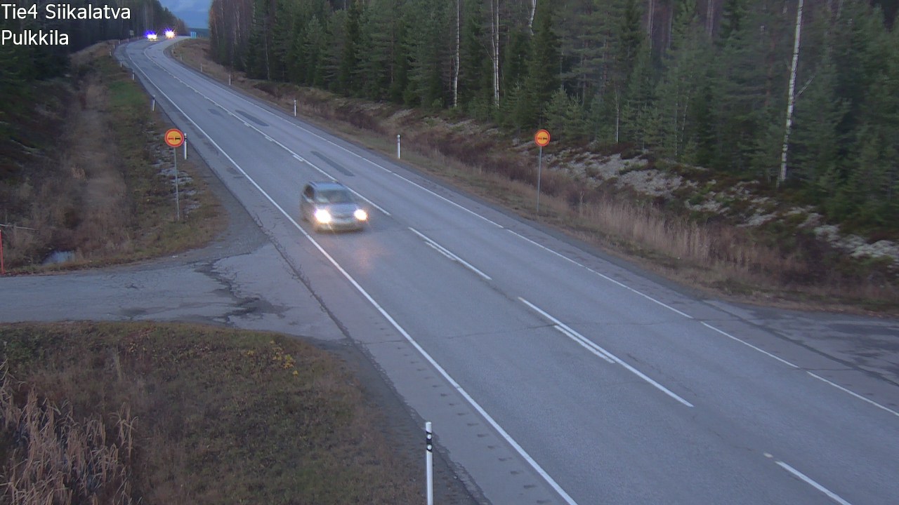 Kelikamerat Kuva Tie 4 Siikalatva, Pulkkila, Siikalatva, Pohjois-Pohjanmaa