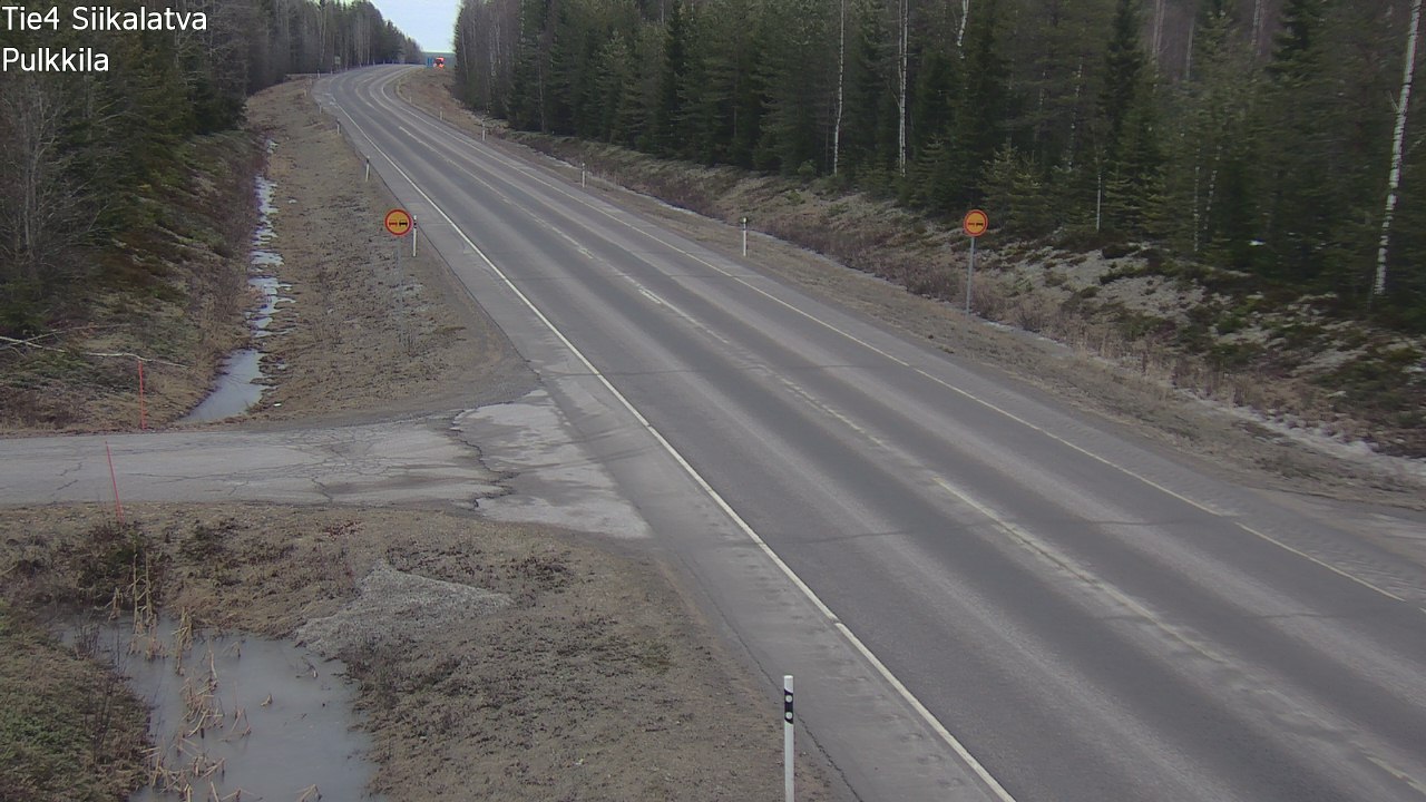 Kelikamerat Kuva Tie 4 Siikalatva, Pulkkila, Siikalatva, Pohjois-Pohjanmaa