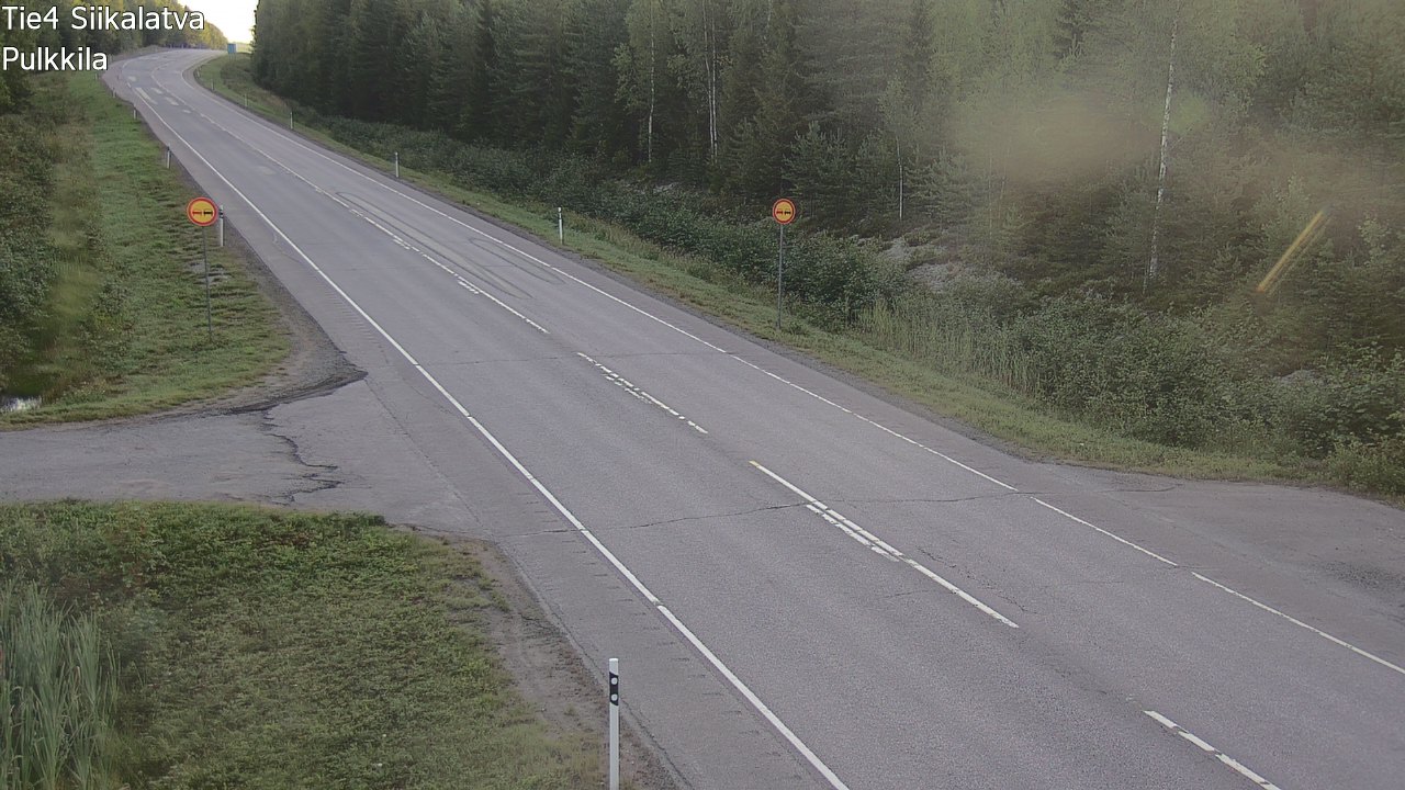Weather Camera Image Road 4 Siikalatva, Pulkkila, Siikalatva, Pohjois-Pohjanmaa