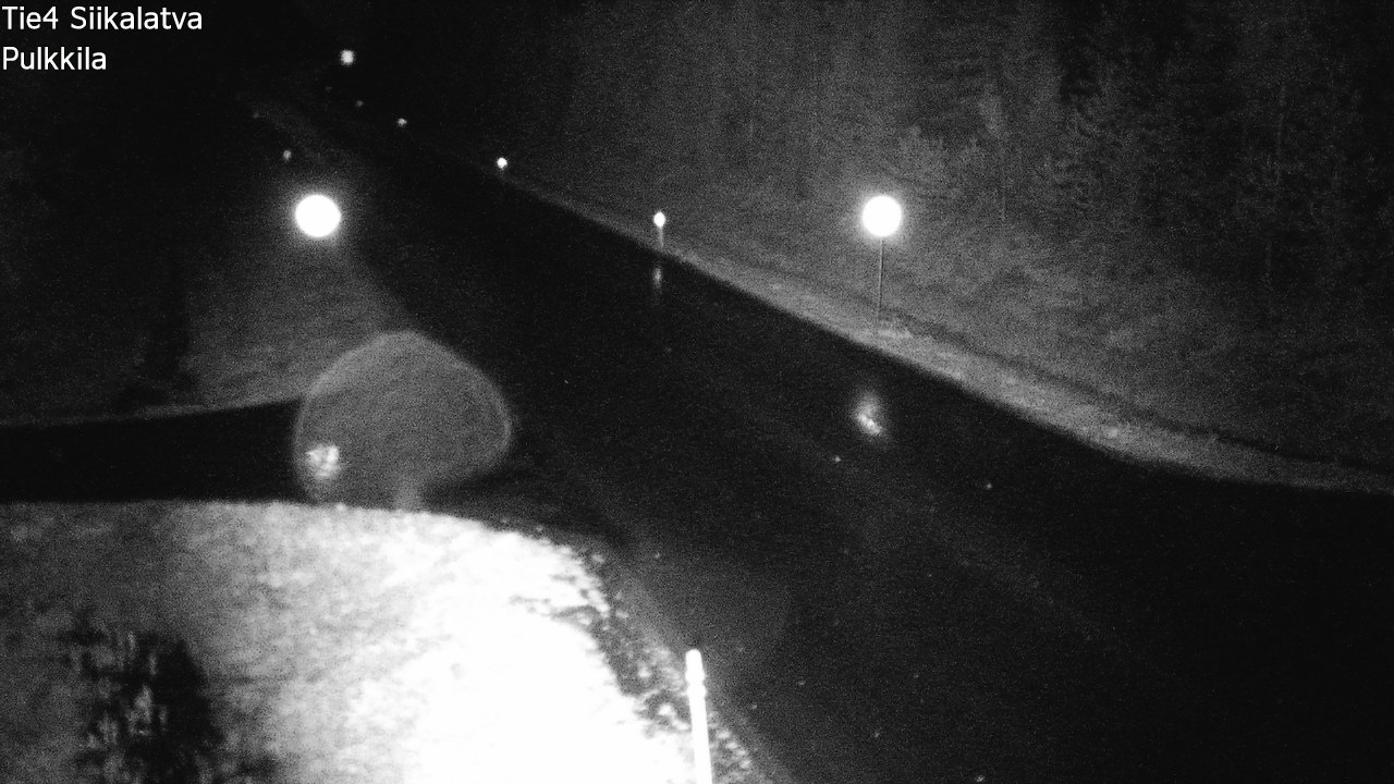 Weather Camera Image Road 4 Siikalatva, Pulkkila, Siikalatva, Pohjois-Pohjanmaa