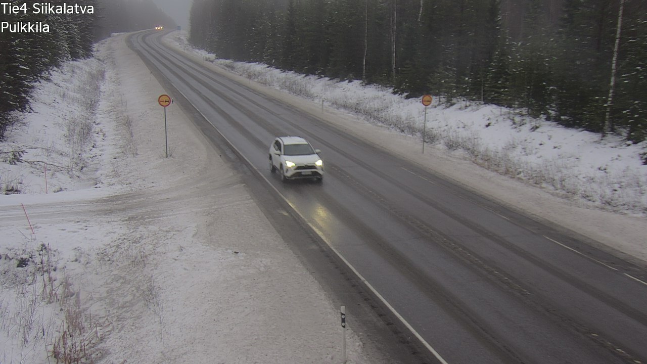 Weather Camera Image Road 4 Siikalatva, Pulkkila, Siikalatva, Pohjois-Pohjanmaa