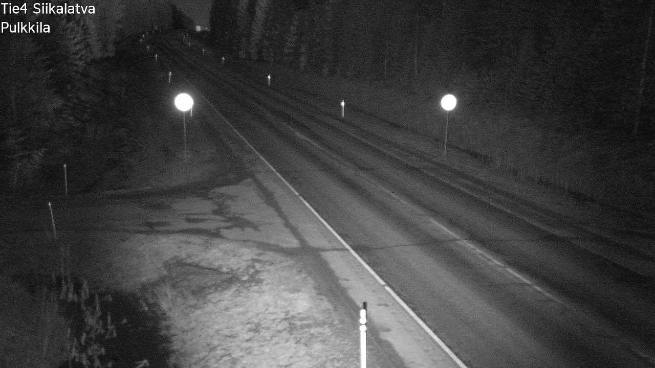 Weather Camera Image Road 4 Siikalatva, Pulkkila, Siikalatva, Pohjois-Pohjanmaa