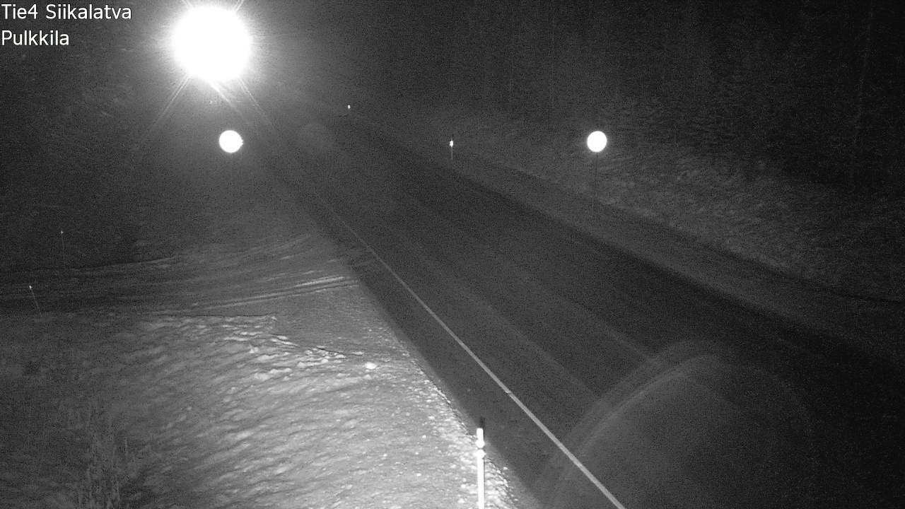 Weather Camera Image Väg 4 Siikalatva, Pulkkila, Siikalatva, Pohjois-Pohjanmaa
