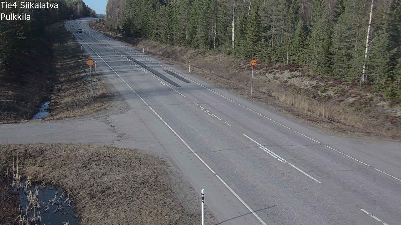 Kelikamerat Kuva Tie 4 Siikalatva, Pulkkila, Siikalatva, Pohjois-Pohjanmaa