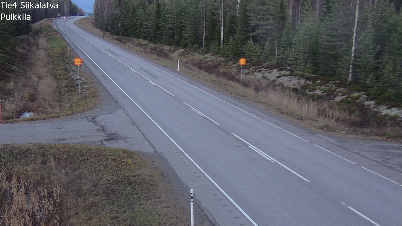 Kelikamerat Kuva Tie 4 Siikalatva, Pulkkila, Siikalatva, Pohjois-Pohjanmaa