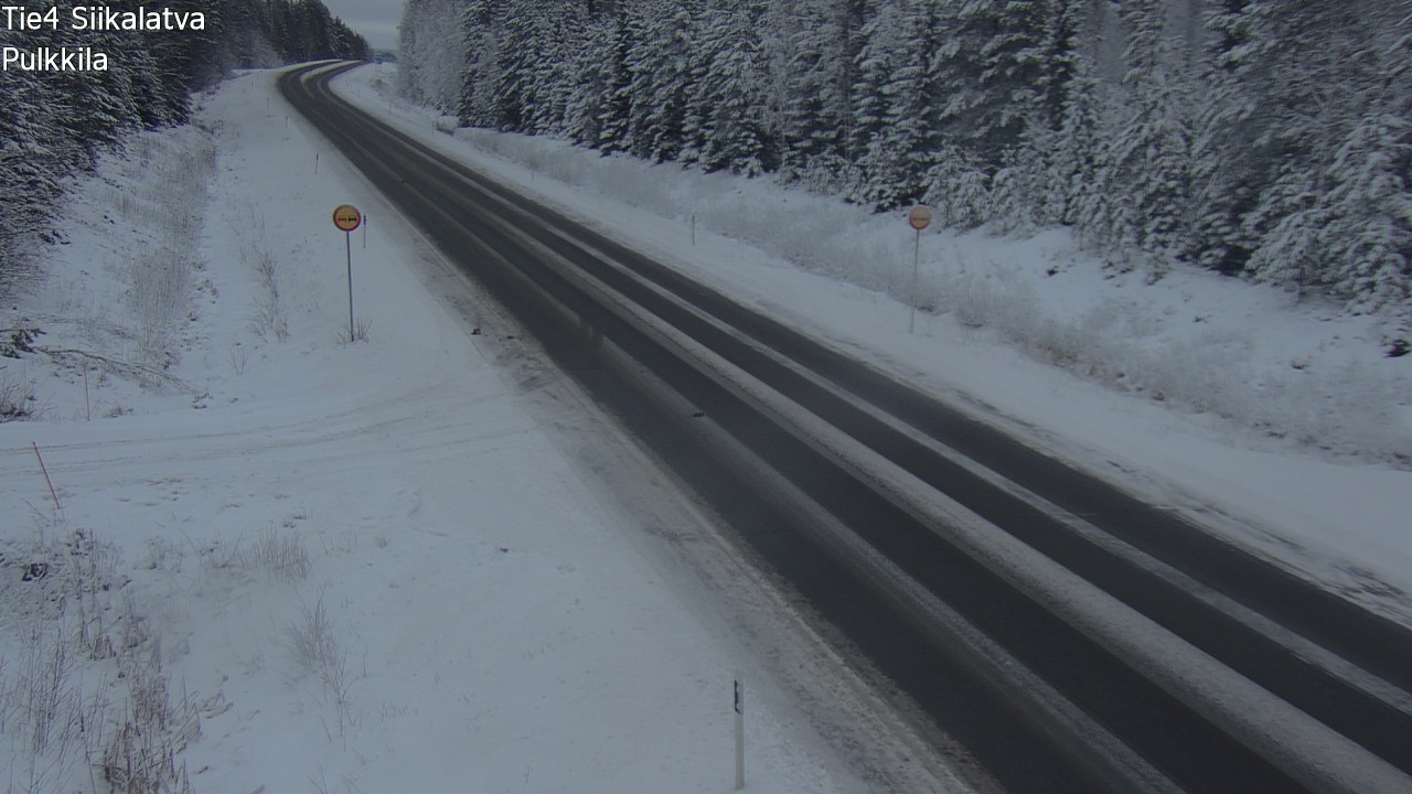 Kelikamerat Kuva Tie 4 Siikalatva, Pulkkila, Siikalatva, Pohjois-Pohjanmaa