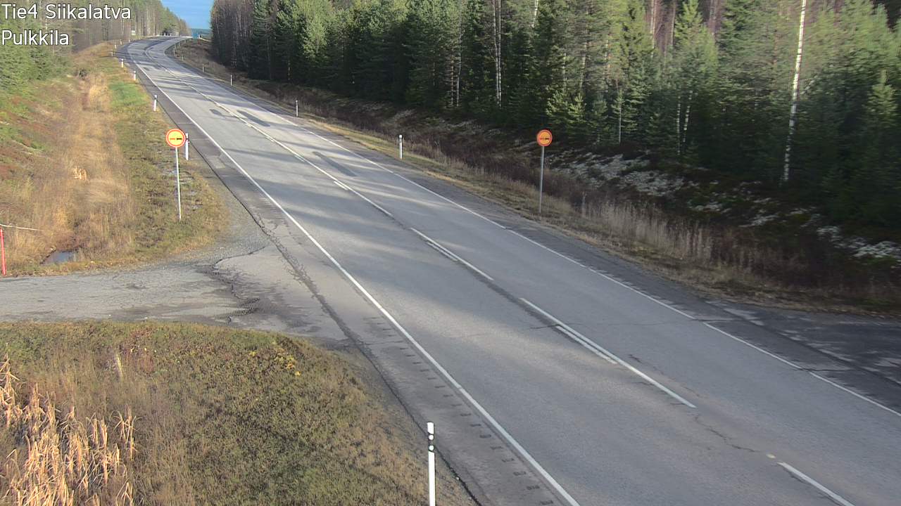 Kelikamerat Kuva Tie 4 Siikalatva, Pulkkila, Siikalatva, Pohjois-Pohjanmaa