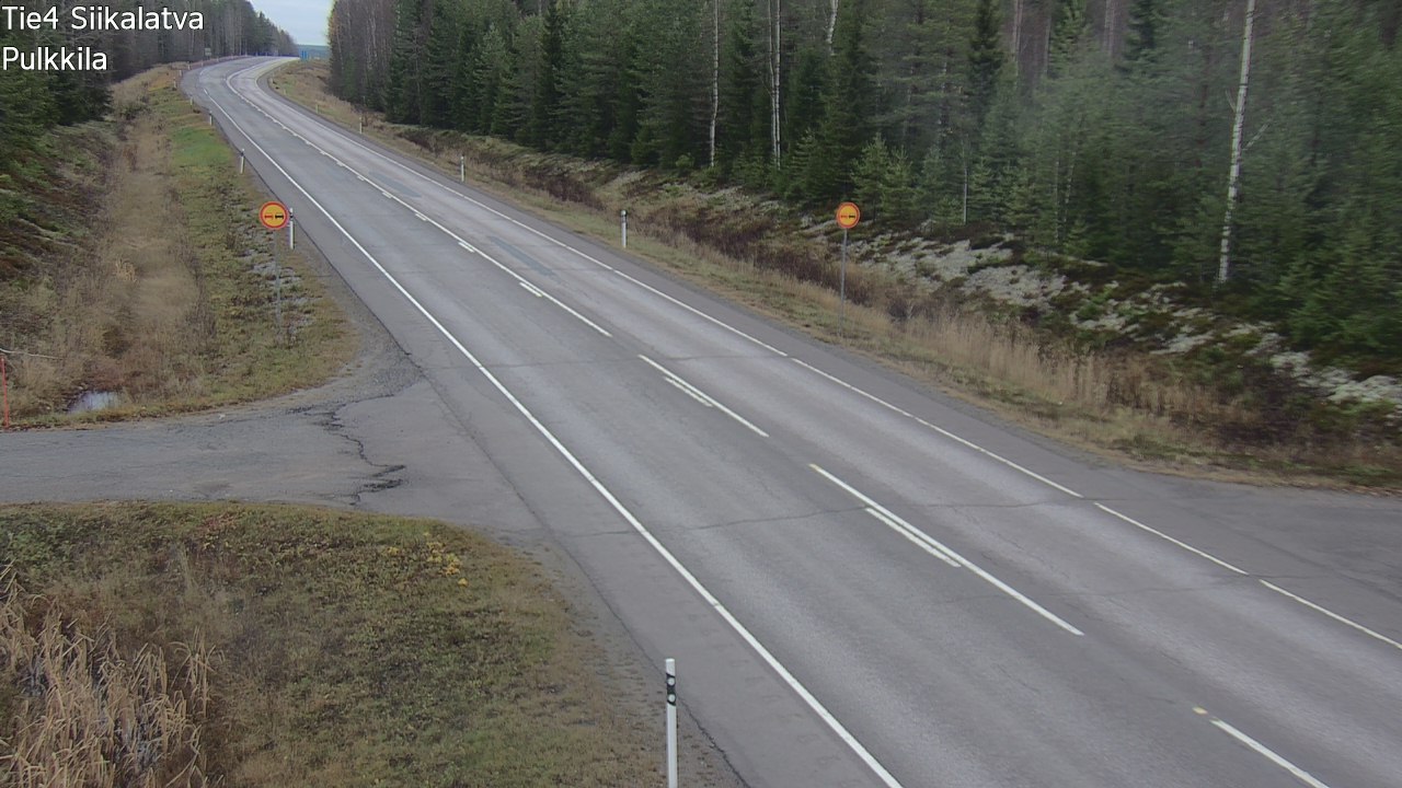 Kelikamerat Kuva Tie 4 Siikalatva, Pulkkila, Siikalatva, Pohjois-Pohjanmaa