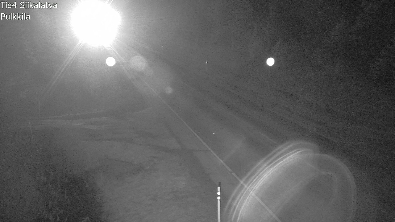 Weather Camera Image Road 4 Siikalatva, Pulkkila, Siikalatva, Pohjois-Pohjanmaa