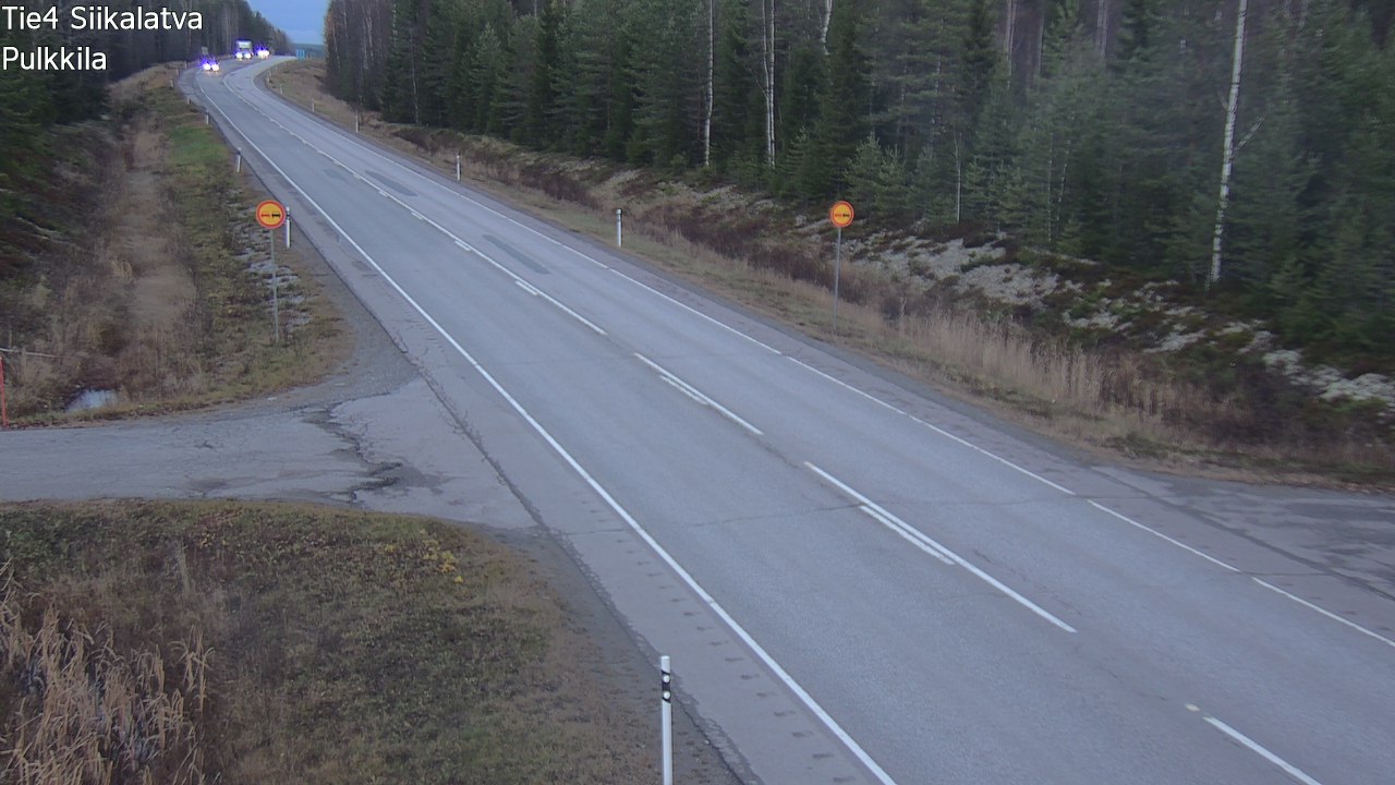 Kelikamerat Kuva Tie 4 Siikalatva, Pulkkila, Siikalatva, Pohjois-Pohjanmaa
