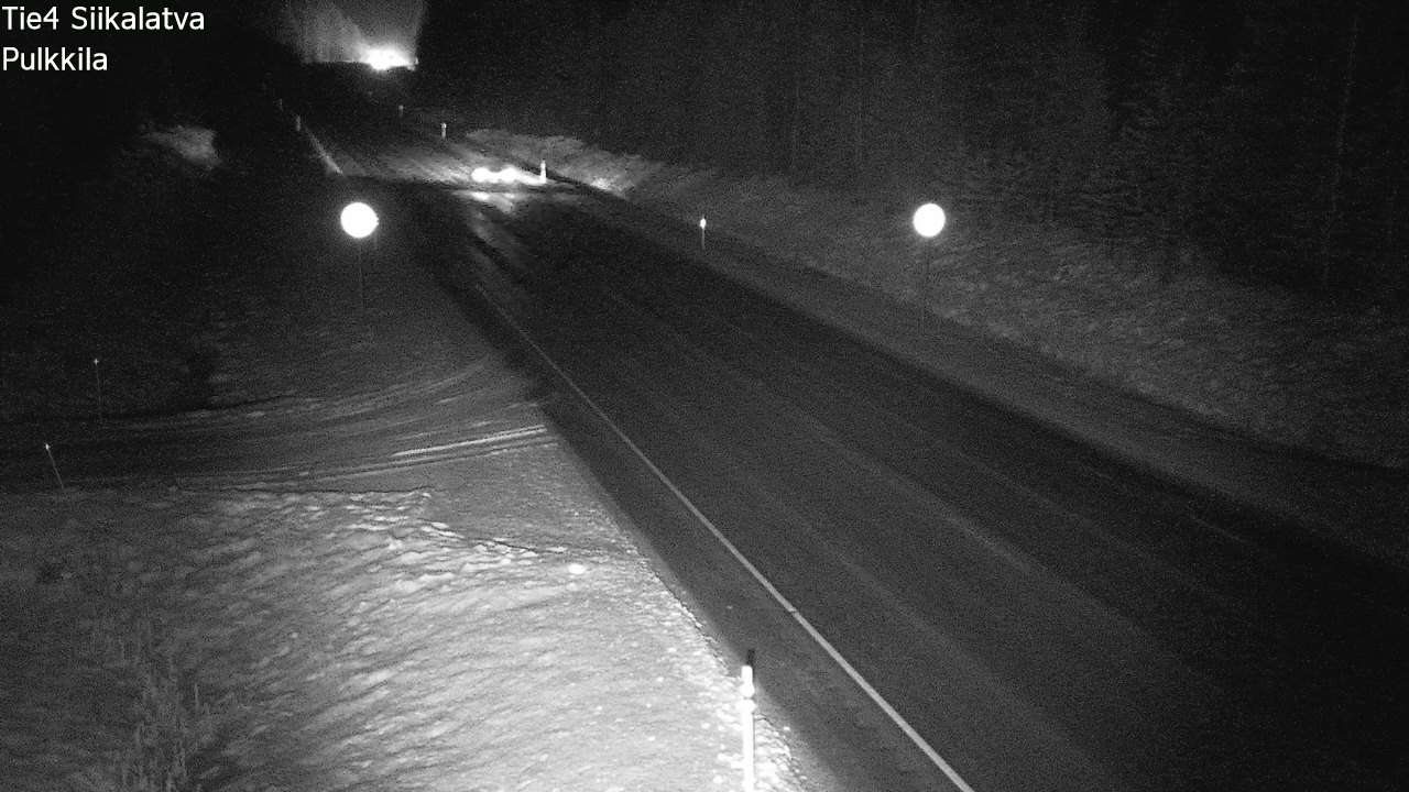 Weather Camera Image Väg 4 Siikalatva, Pulkkila, Siikalatva, Pohjois-Pohjanmaa