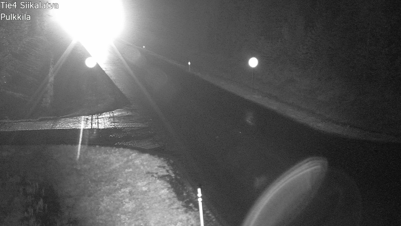 Weather Camera Image Road 4 Siikalatva, Pulkkila, Siikalatva, Pohjois-Pohjanmaa