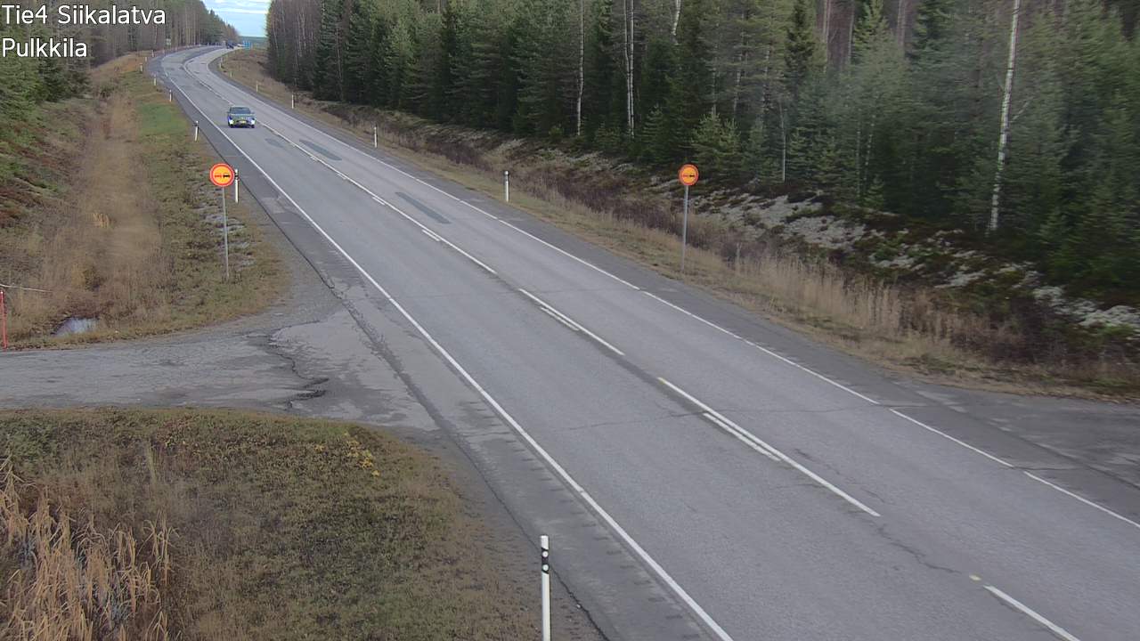 Kelikamerat Kuva Tie 4 Siikalatva, Pulkkila, Siikalatva, Pohjois-Pohjanmaa