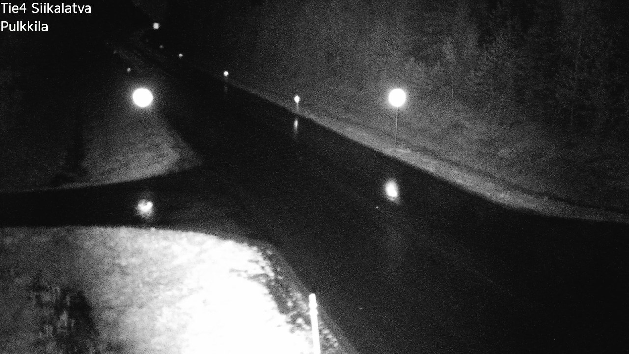 Weather Camera Image Road 4 Siikalatva, Pulkkila, Siikalatva, Pohjois-Pohjanmaa
