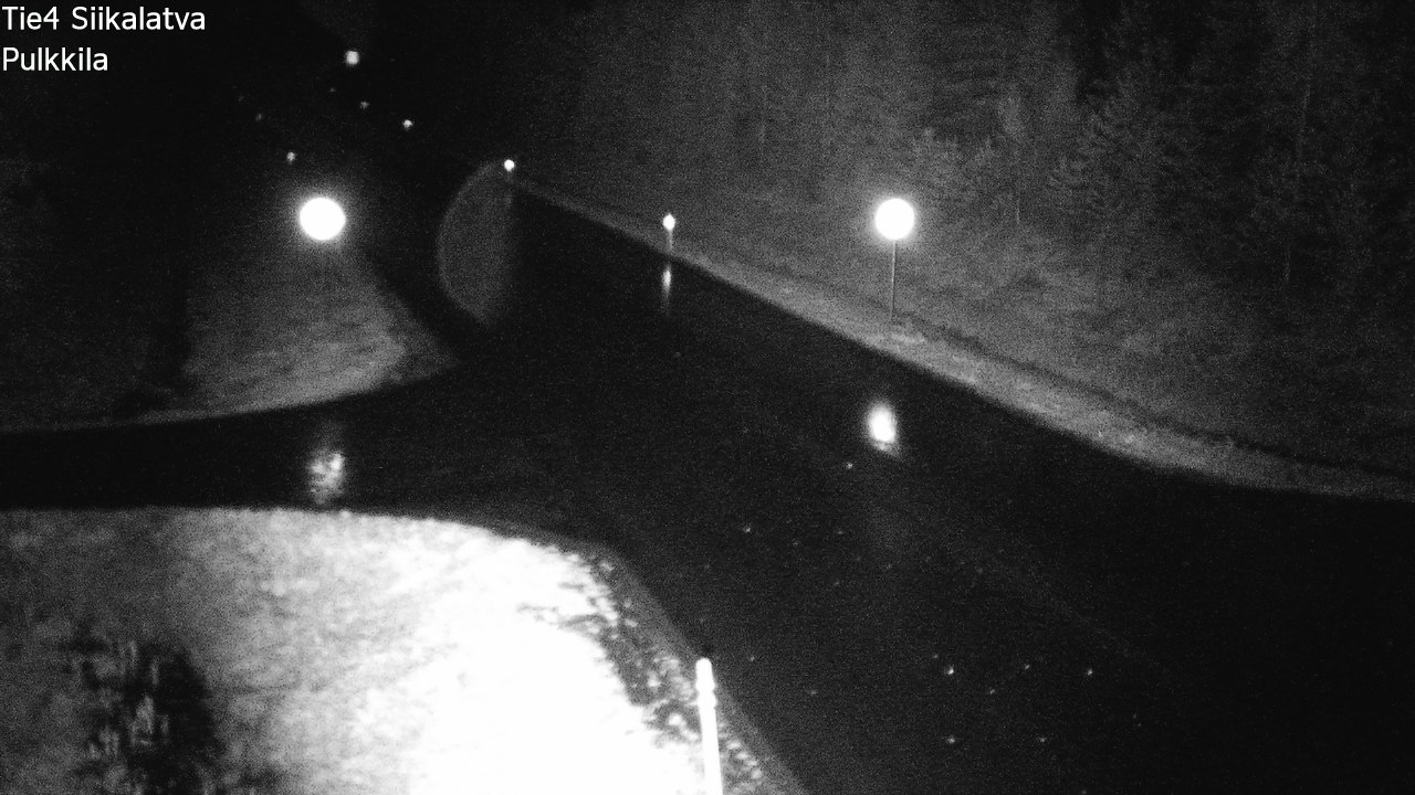 Weather Camera Image Road 4 Siikalatva, Pulkkila, Siikalatva, Pohjois-Pohjanmaa