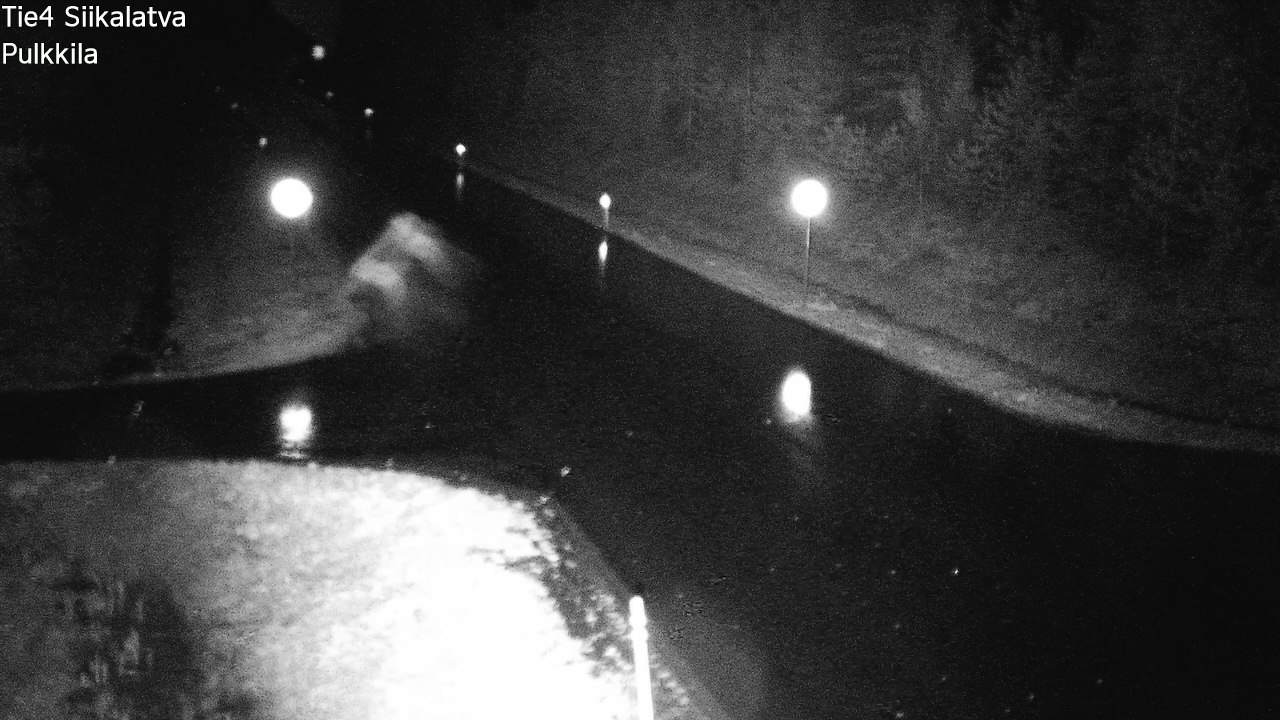 Weather Camera Image Road 4 Siikalatva, Pulkkila, Siikalatva, Pohjois-Pohjanmaa